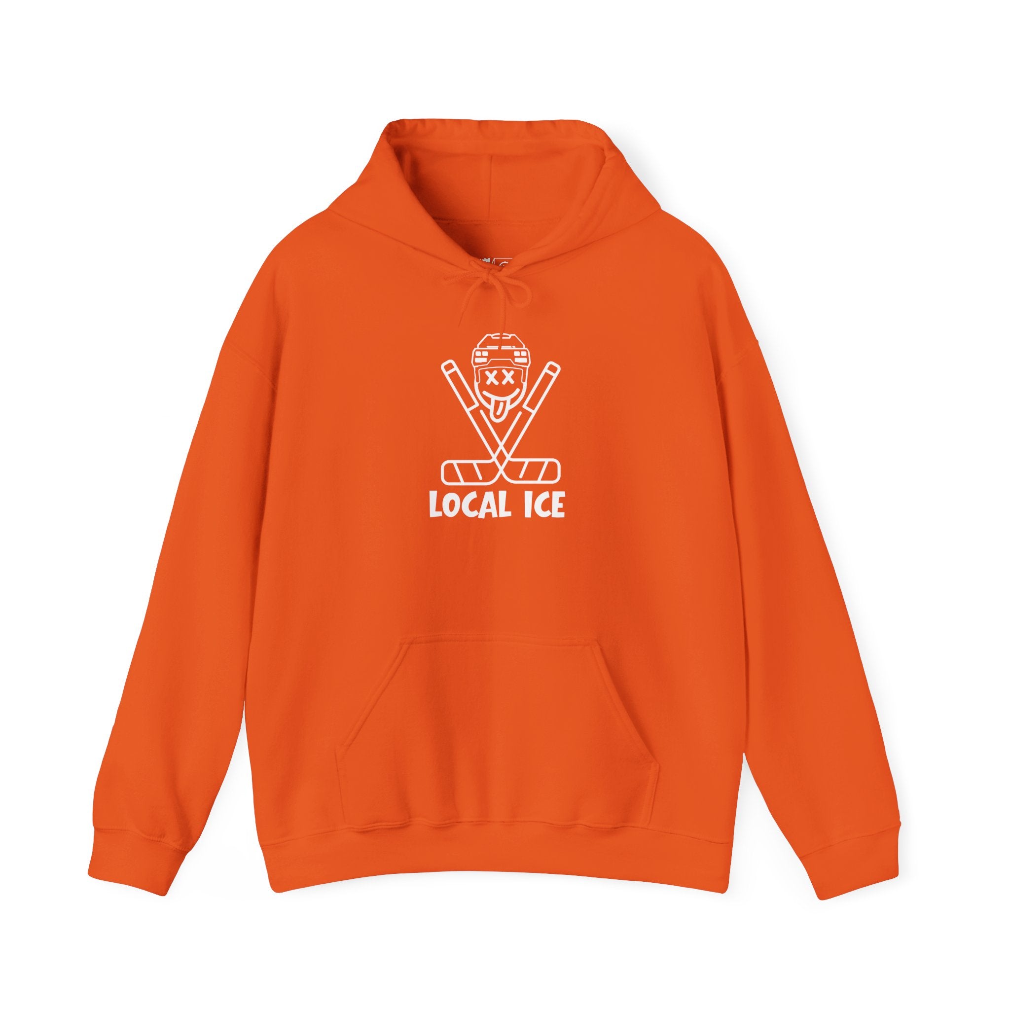 Local Ice Hooded Sweatshirt For the adults who live at the Rink