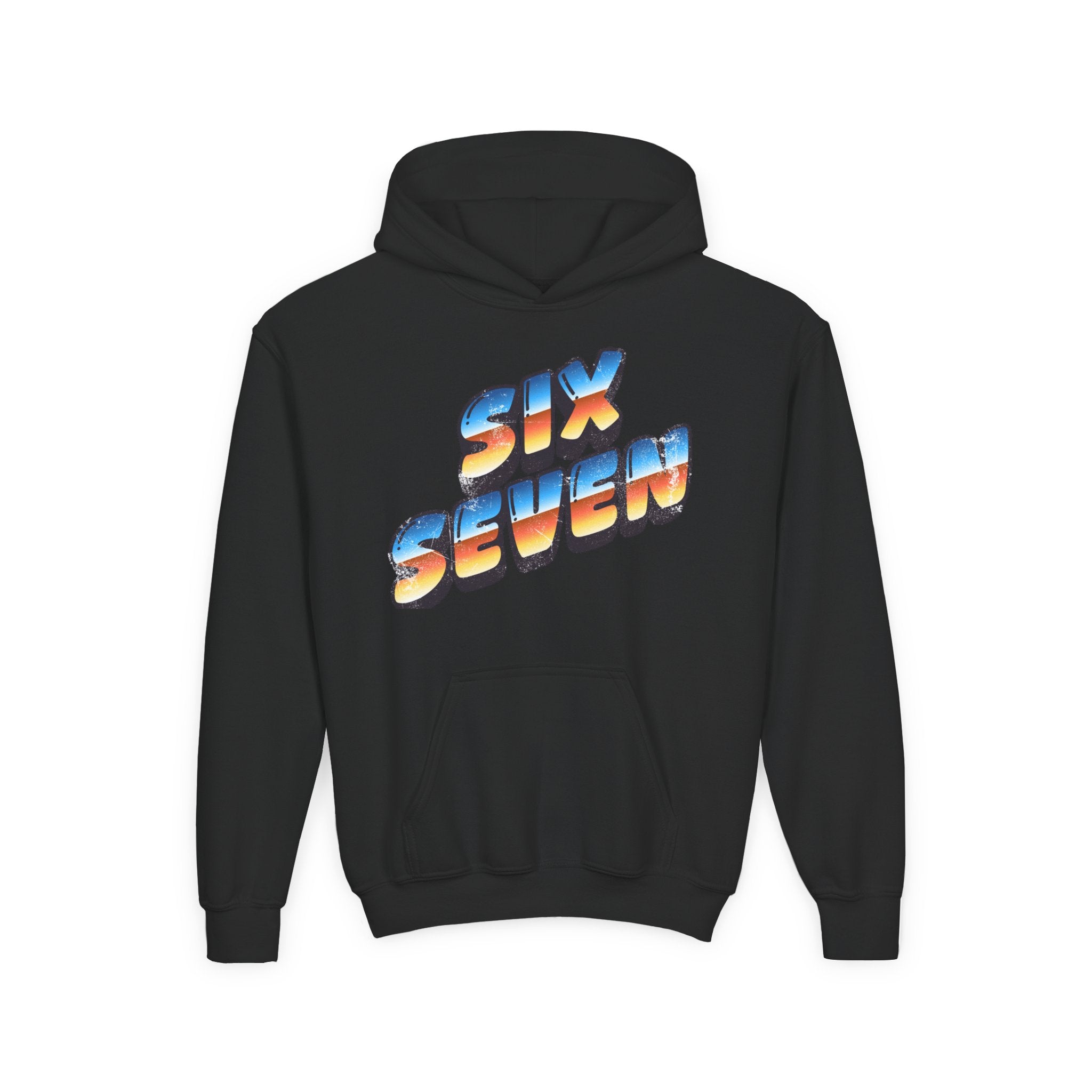 "Six Seven" Youth Hoodie — Kids' Attitude Pullover