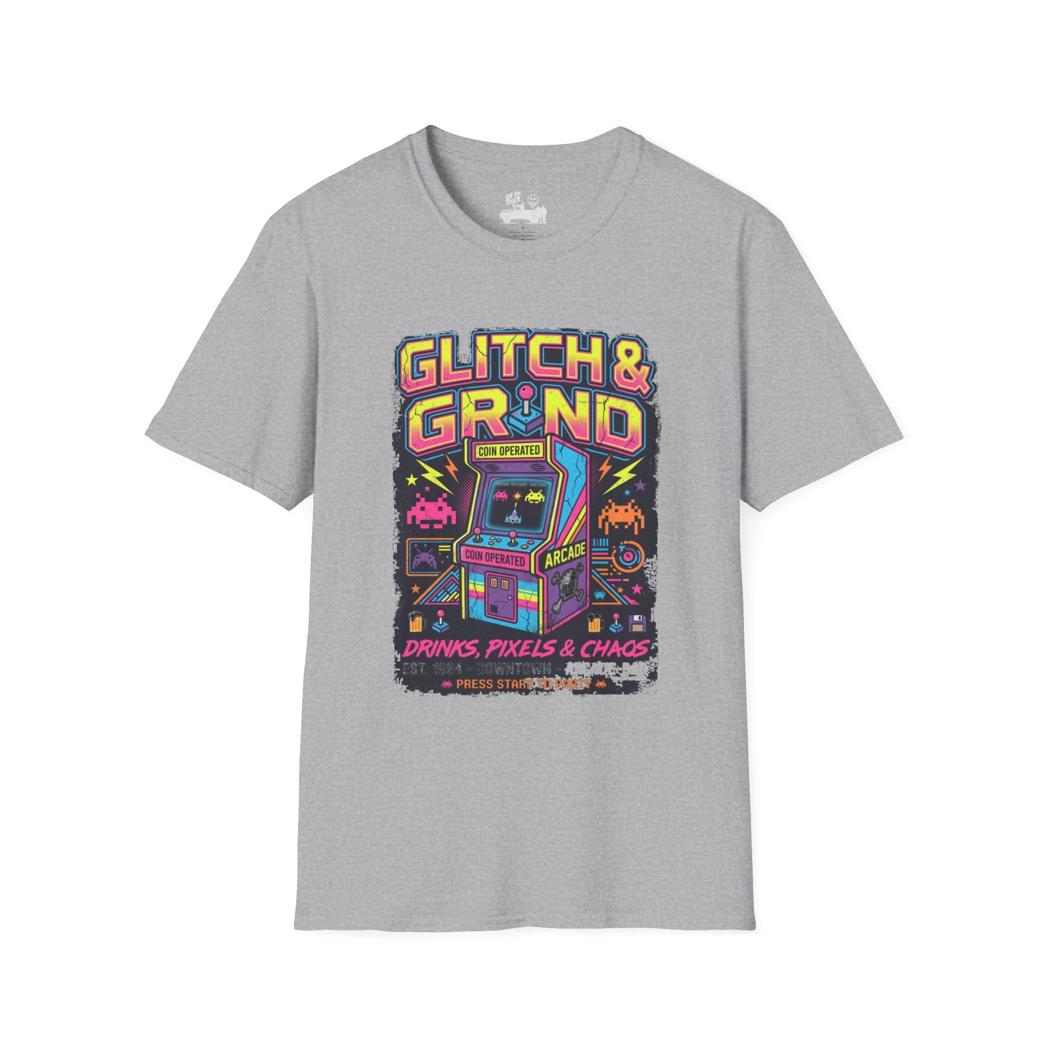 Glitch & Grind Arcade Tee