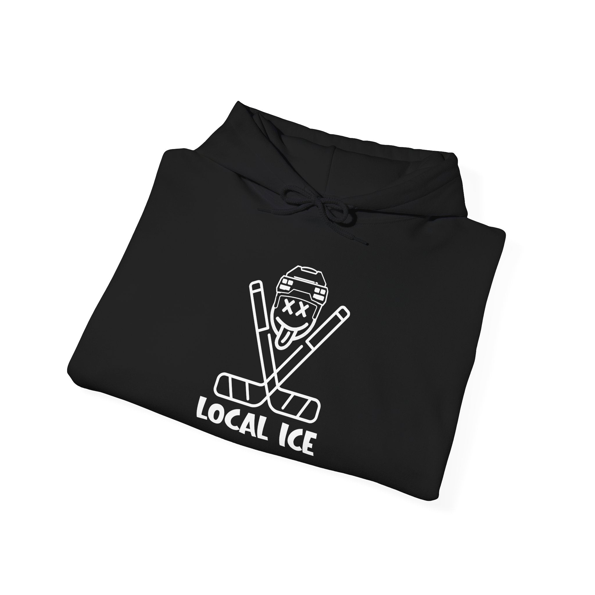 Local Ice Hooded Sweatshirt For the adults who live at the Rink