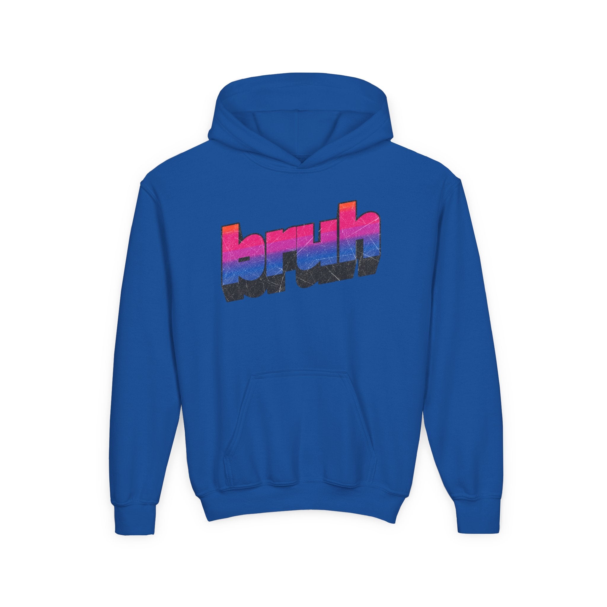 Bruh Retro Cool Hoodie