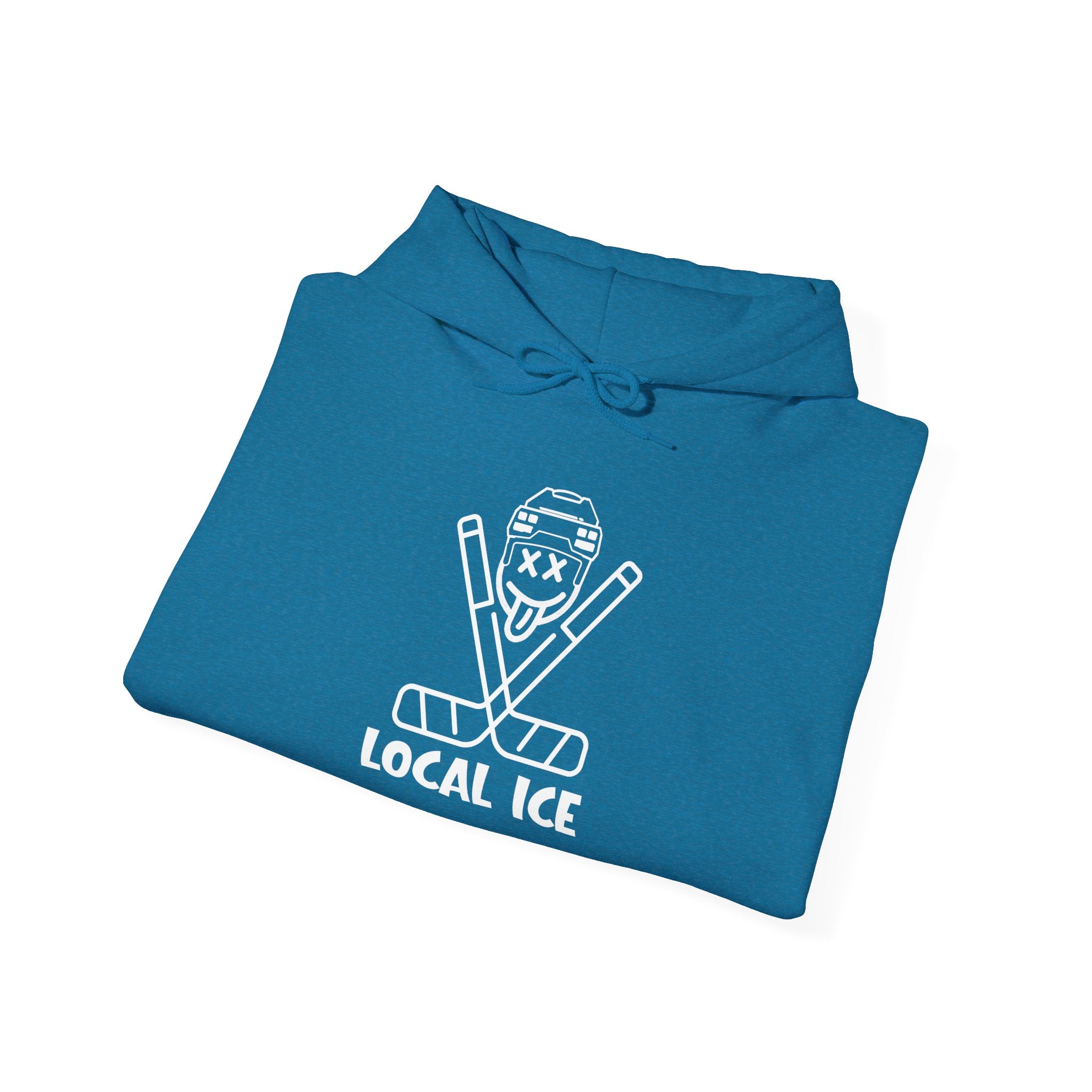 Local Ice Hooded Sweatshirt For the adults who live at the Rink